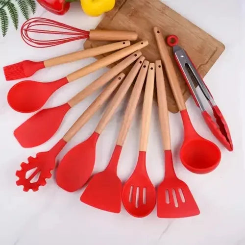 Kit Utensílios Silicone ChefElegance