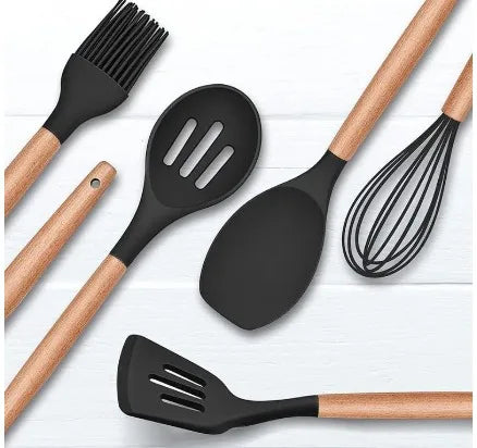 Kit Utensílios Silicone ChefElegance